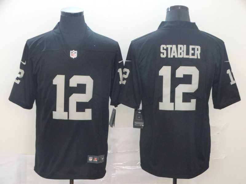 Nike Raiders 12 Ken Stabler Black Vapor Untouchable Limited Jersey,We sell and wholesale Nike Raiders 12 Ken Stabler Black Vapor Untouchable Limited Jersey on line form chian!